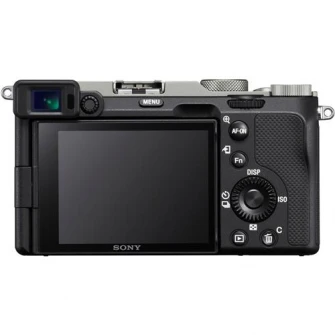 Aparat foto mirrorless Sony Alpha A7C, 24.2MP, Full-Frame, 4K, Body, Argintiu