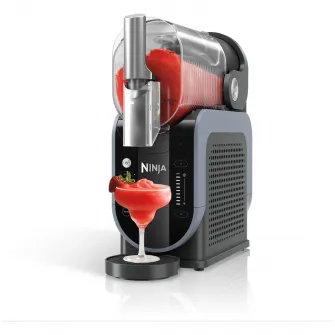 Aparat granita pentru desert Ninja Slushi FS301EU, 2.5L, 5 programe presetate, granita in 30 de min, 7 portii, gri/albastru