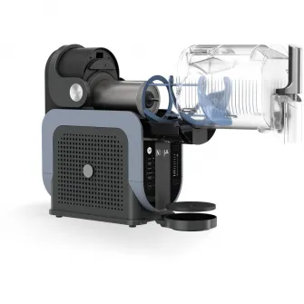 Aparat granita pentru desert Ninja Slushi FS301EU, 2.5L, 5 programe presetate, granita in 30 de min, 7 portii, gri/albastru