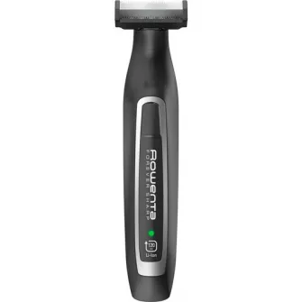 Aparat hibrid de tuns, conturat si barbierit Forever Sharp TN6000F4, lavabil, lame din inox cu autoascutire, 3 piepteni, Negru