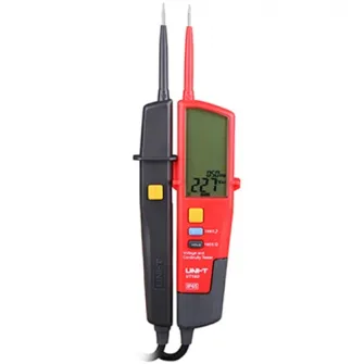 Aparat masura/tester tensiune si continuitate UNI-T UT18D, indicator LED, AC/DC, IP65