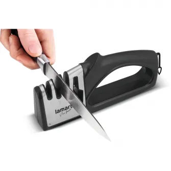 Aparat pentru ascutit cutite si foarfece Lamart Whet, 4in1, 21 x 9 x 3.5 cm