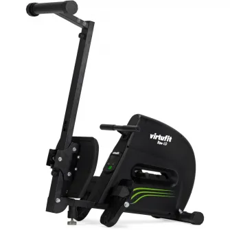 Aparat vaslit VirtuFit Rowing machine ROW1.0, canotaj, pliabil, greutate maxima utilizator 115kg, pedalele anti-alunecare cu curele reglabile, display LCD