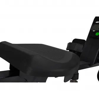 Aparat vaslit VirtuFit Rowing machine ROW1.0, canotaj, pliabil, greutate maxima utilizator 115kg, pedalele anti-alunecare cu curele reglabile, display LCD