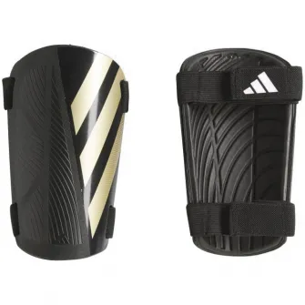 Aparatori fotbal Adidas Tiro Training, marime XL, negru/auriu