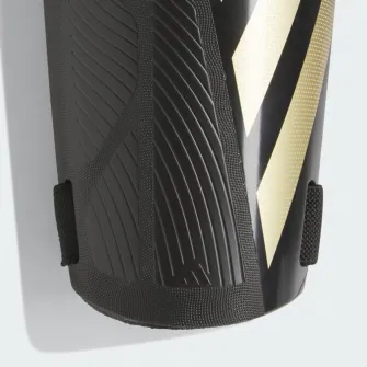 Aparatori fotbal Adidas Tiro Training, marime XL, negru/auriu