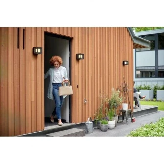 Aplica de exterior Philips myGarden Parterre, LED integrat 1x8W, Negru