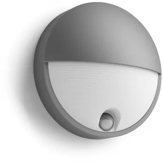 Aplica exterior cu senzor Philips Capricorn 1x6W Led, Antracit