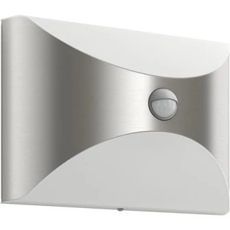Aplica exterior cu senzor Philips Herb 1x6W Led, inox