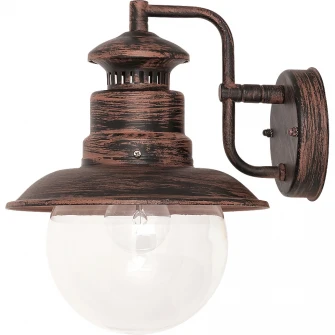 Aplica exterior Rabalux Odessa, E27, 60W, IP44, Maro