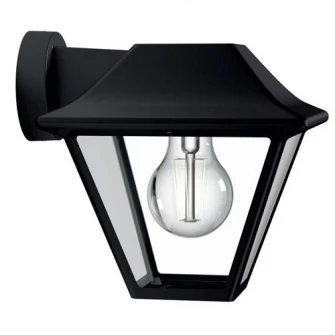 Aplica (felinar) cu brat de exterior Philips myGarden Alpenglow, Negru