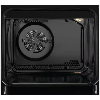 Aragaz AEG CIB56491BM, Electric, Inductie 4 zone de gatit, Booster, SteamBake, AirFry, Timer cu display electronic, Grill, Clasa A, 50 cm, Inox