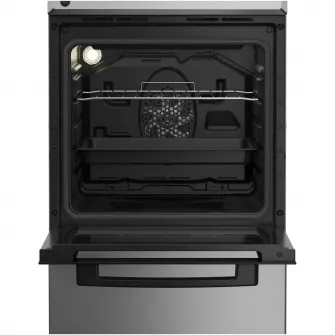 Aragaz Arctic AMG5612STLXN, Mixt, 4 arzatoare, Cuptor Electric, 8 Functii, Grill, Clasa A, 50 cm, Inox