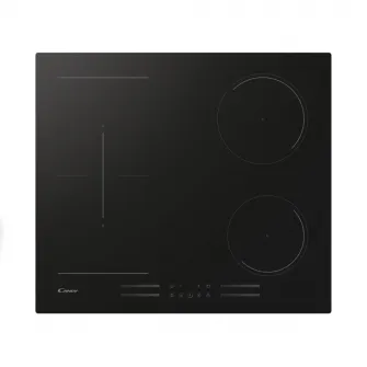 Aragaz Candy CTP644MCBB/1, 7200 W, 4 zone de gatit, control tactil, 9 niveluri de putere, negru