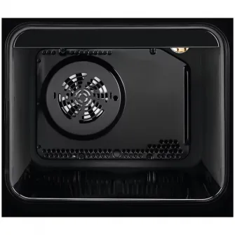 Aragaz Electrolux LKI564266B, Electric, Plita inductie, 4 zone de gatit, Booster, SteamBake, AirFry, Autocuratare catalitica, Timer, Grill, Clasa A, 50 cm, Negru