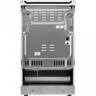 Aragaz Electrolux LKK520022X, Mixt, 4 arzatoare , Siguranta plita, Aprindere integrata, Cuptor electric, SteamBake, AirFry, Timer, Grill electric, Clasa A, 50 cm, Inox