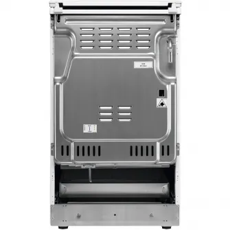 Aragaz Electrolux LKK560232W, Mixt, 4 arzatoare, Siguranta plita, aprindere integrata, SteamBake, AirFry, Timer, Grill, Clasa A, Alb