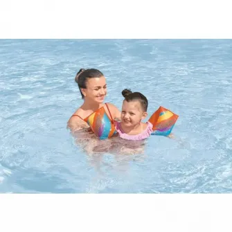 Aripioare inot Bestway Swim Safe - Colorify ToughLite, 25 x 15 cm
