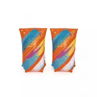 Aripioare inot Bestway Swim Safe - Colorify ToughLite, L/XL, 30 x 15 cm