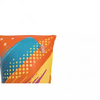 Aripioare inot Bestway Swim Safe - Colorify ToughLite, L/XL, 30 x 15 cm