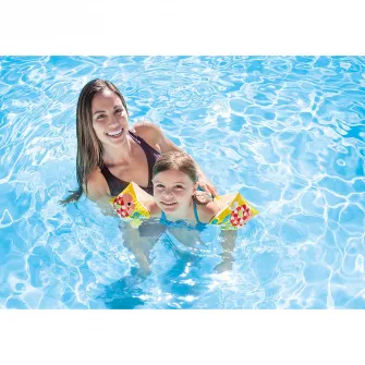 Aripioare inot Intex - Tropical buddies, 3-6 ani