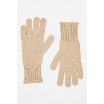ARMANI EXCHANGE, Manusi din amestec de casmir si lana cu aspect stralucitor, Auriu, 19-20 CM