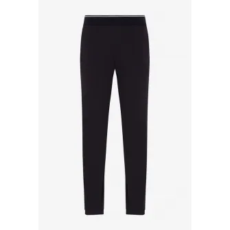 ARMANI EXCHANGE, Pantaloni sport cu talie elastica, Negru, 2XL