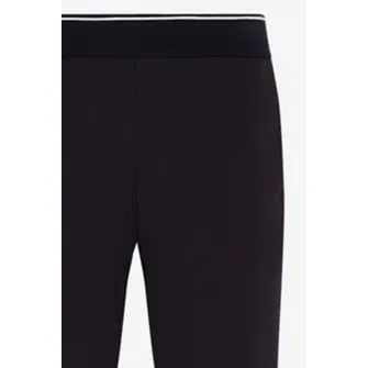 ARMANI EXCHANGE, Pantaloni sport cu talie elastica, Negru, 2XL