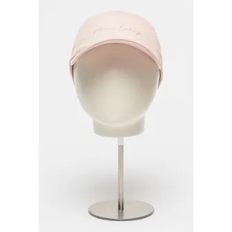 ARMANI EXCHANGE, Sapca baseball din bumbac cu capsa pe partea din spate, Roz pal