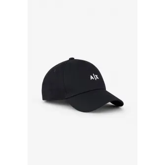 ARMANI EXCHANGE, Sapca cu logo brodat, Negru