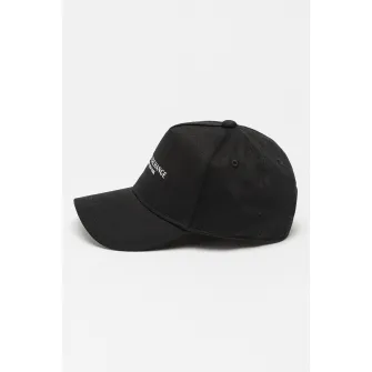 ARMANI EXCHANGE, Sapca de bumbac cu imprimeu logo, Negru
