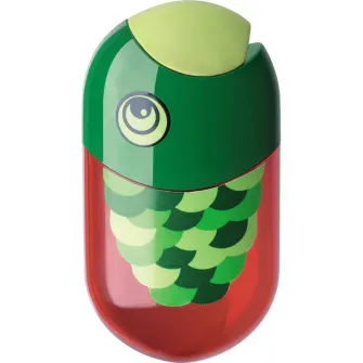 Ascutitoare Faber-Castell cu radiera, fish