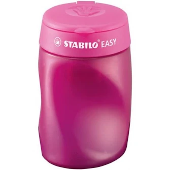 Ascutitoare Stabilo EasySharpener, pentru stangaci, Roz