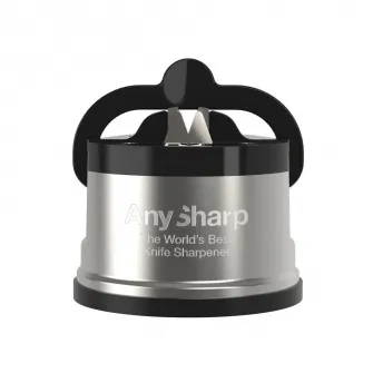 Ascutitor de cutite AnySharp Pro, Brushed Metal