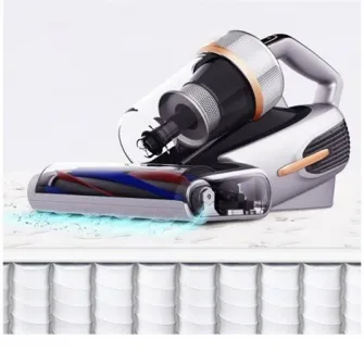 Aspirator antiacarieni JIMMY BX7 Pro, putere 700W, incalzire 60°+ UV+Ultrasonic, tehnologie inteligenta pentru detectarea prafului si a acarienilor, sterilizare UV si ultrasunete, incalzire rapida in numai 5s, Gri
