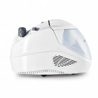 Aspirator cu abur Polti Vaporetto Lecoaspira FAV 30, 2450 W, 4 bar, 90 g/min, functie de spalare / uscare si filtrare prin apa, Alb