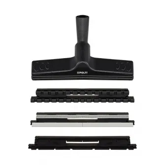 Aspirator cu abur Polti Vaporetto Lecoaspira FAV 80, 2450 W, 6 bar, 120g/min, functie de spalare / uscare si filtrare prin apa, Alb/Verde