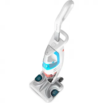 Паровой пылесос Rowenta Clean Steam Multi RY8544WH, 1700 Вт, автономная подача пара 30 мин, настройка пара эко / макс, оконный аксессуар, контейнер для пыли 0,5 л, контейнер для воды 0,4 л, белый