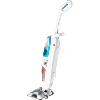 Паровой пылесос Rowenta Clean Steam Multi RY8544WH, 1700 Вт, автономная подача пара 30 мин, настройка пара эко / макс, оконный аксессуар, контейнер для пыли 0,5 л, контейнер для воды 0,4 л, белый