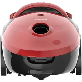 Aspirator cu sac Daewoo RC-230R-3, 700 W, capacitate sac de hartie 2 l, cotrol putere variabil, tub telescopic, furtun rotativ 360 grade, perie standard + accesorii pentru tapiterie si locuri inguste, Rosu