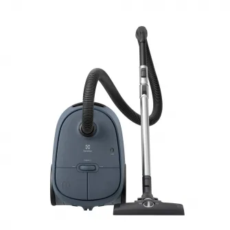 Aspirator cu sac ELECTROLUX Seria 600 EB61C4DB, max 850 W, eficienta filtrare 99,99%, perie multisuprafete, perie parchet, perie Turbo, duza 3-in-1, 73 dB, albastru denim