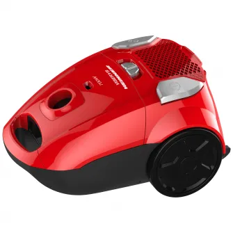 Aspirator cu sac Heinner HVC-MRD1400, 700 W, sac textil, 3 L, putere variabila, HEPA 12, tub telescopic metalic, Negru