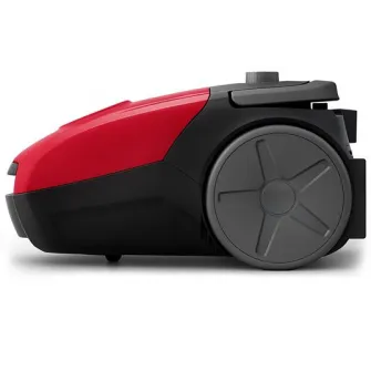Aspirator cu sac Philips PowerGo FC8243/09, 750 W, 3L, filtru antialergic, Rosu
