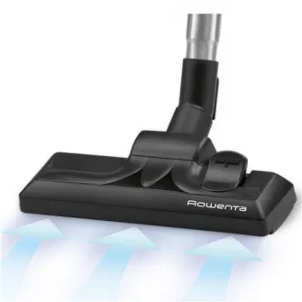 Aspirator cu sac Rowenta Compact Power Animal Care RO3985EA, 750W, tub telescopic din metal, sac Hygiene+, negru