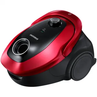 Aspirator cu sac Samsung VC07M25E0WR, 2.5 l, 700 W, Tub telescopic, Accesorii 2 in 1, Rosu