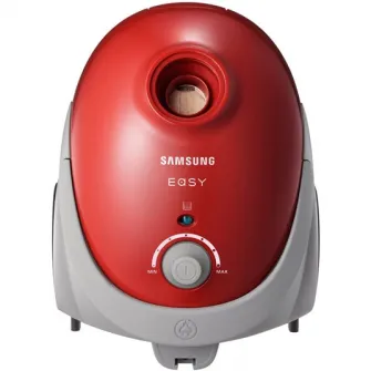 Aspirator cu sac Samsung VCC52U6V3R/BOL, 750W, 2.5l, perie aspirare 2 pasi, variator putere, Rosu