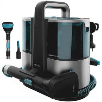 Aspirator cu spalare Cecotec Conga 4000 Carpet&Spot Clean XL 08425, 400W, putere aspirare 12kpa, rezervor apa/detergent, rezervor apa murdara, curatare covoare, tapiterie, saltele, pulverizare, gri/negru