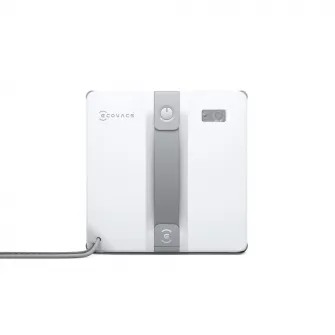 Aspirator de curatat geamuri WINBOT MINI Grey Ecovacs, tehnologie WIN-SLAM 3.0, putere de aspirare 3200Pa, capacitate rezervor apa 60ml, pad microfibra, 3 moduri de curatare, alb