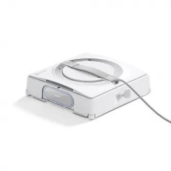 Aspirator de curatat geamuri WINBOT W2 PRO Ecovacs, tehnologie WIN-SLAM 4.0, putere de aspirare2800Pa, capacitate rezervor apa 60ml, pad microfibra, 7 moduri de curatare, baterie 2600mAh, alb