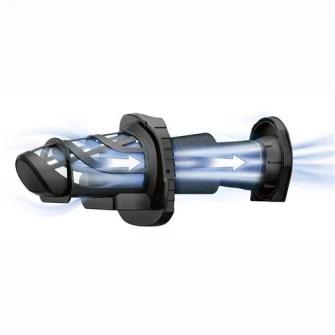 Aspirator de mana Bosch BHN16L, 14,4 V Li-Ion, Autonomie 40 min, 2 trepte de putere, gri